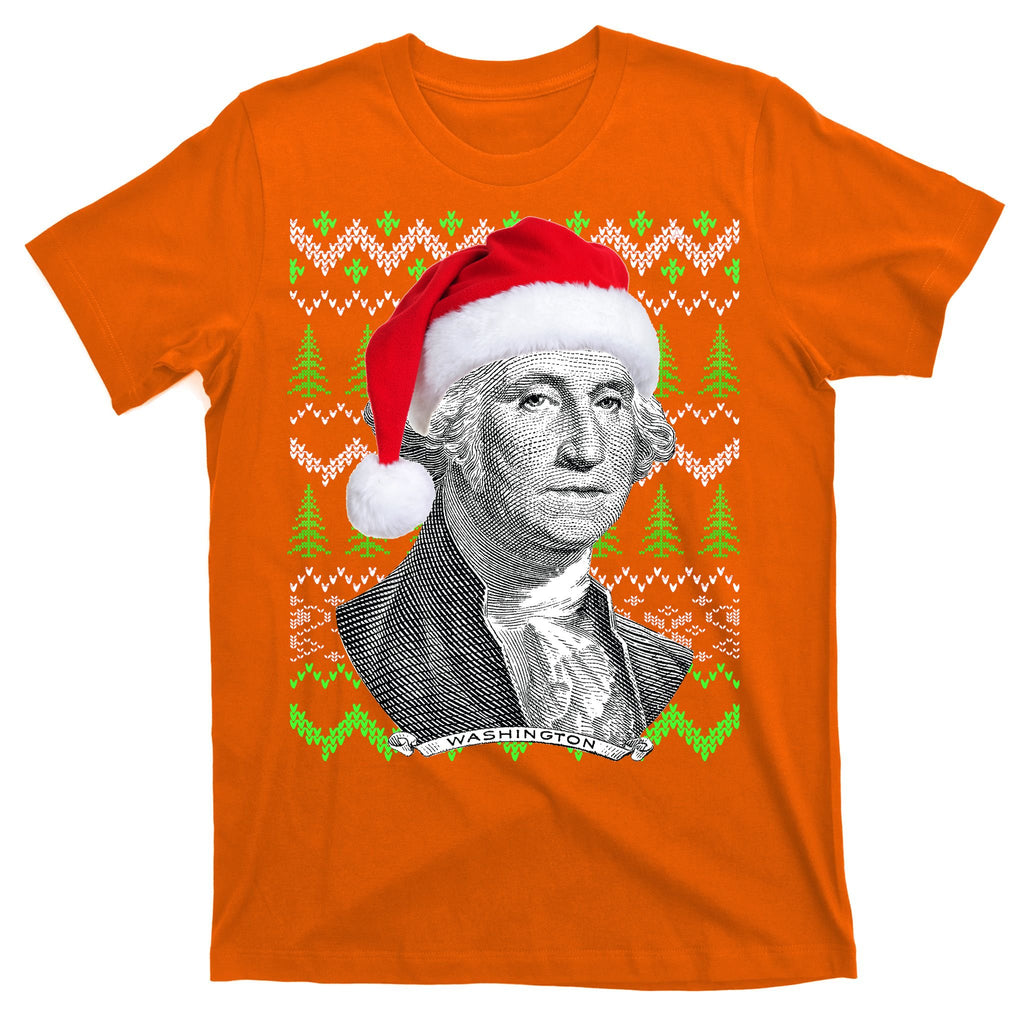 George Washington Ugly Christmas Sweater T-Shirt