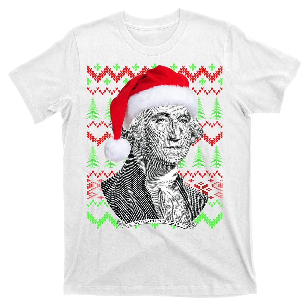George Washington Ugly Christmas Sweater T-Shirt