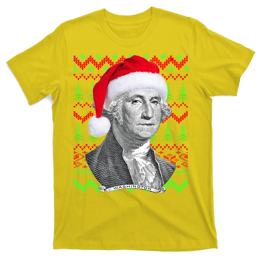 George Washington Ugly Christmas Sweater T-Shirt