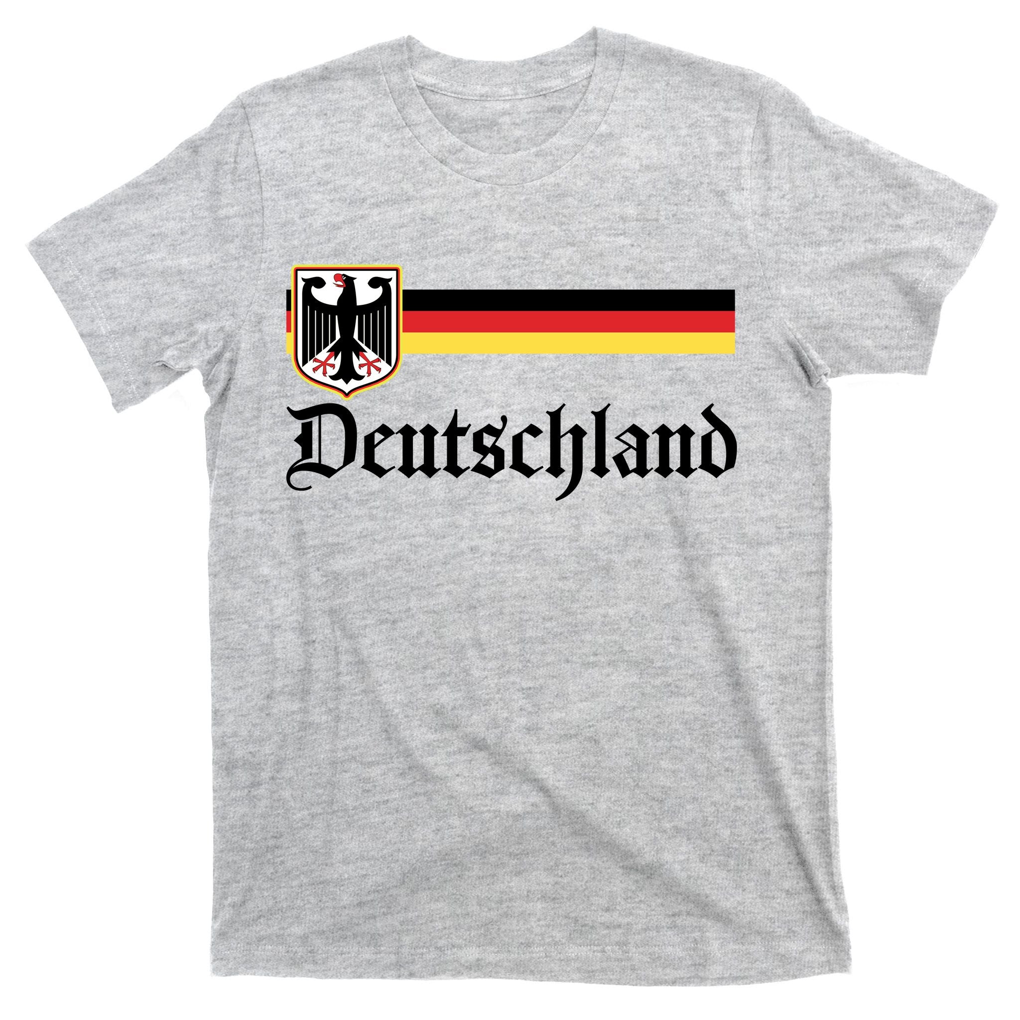 Germany Flag Stripe Logo T-Shirt