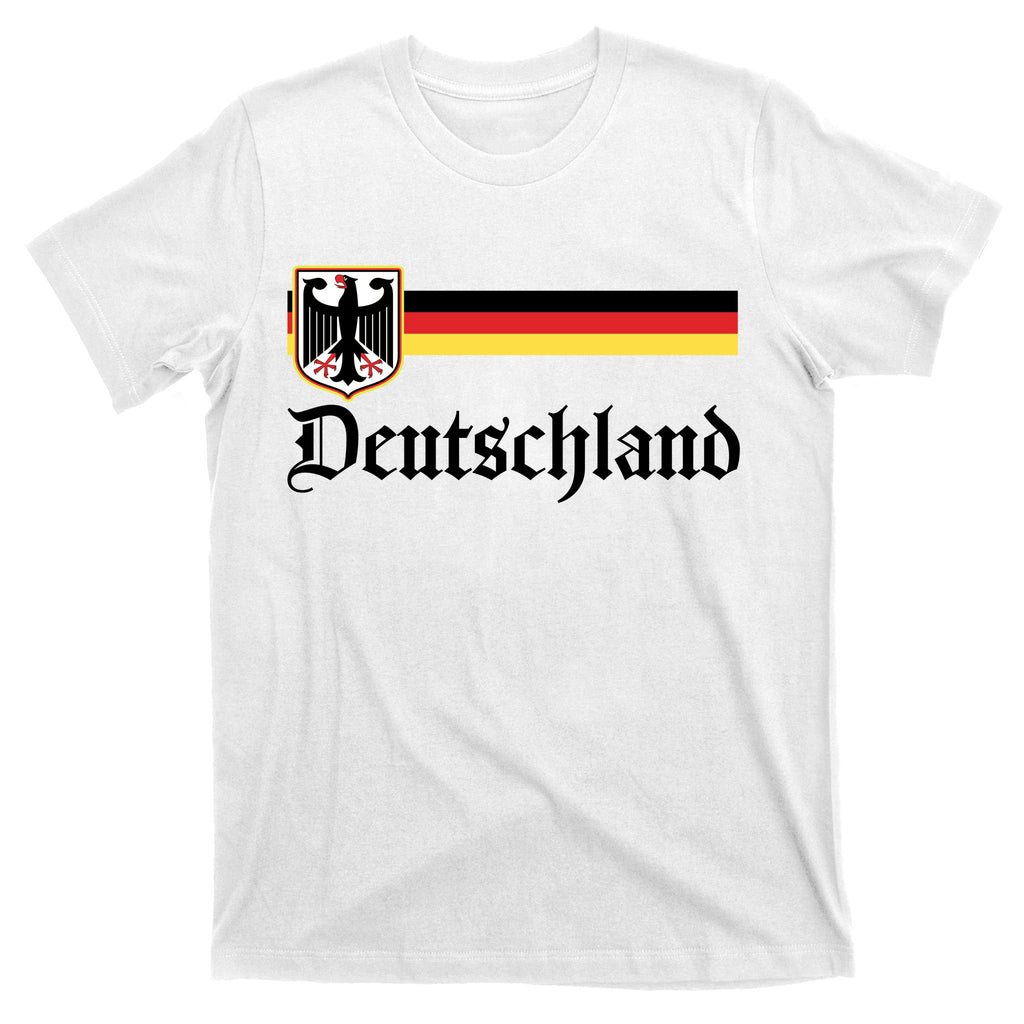 Germany Flag Stripe Logo T-Shirt