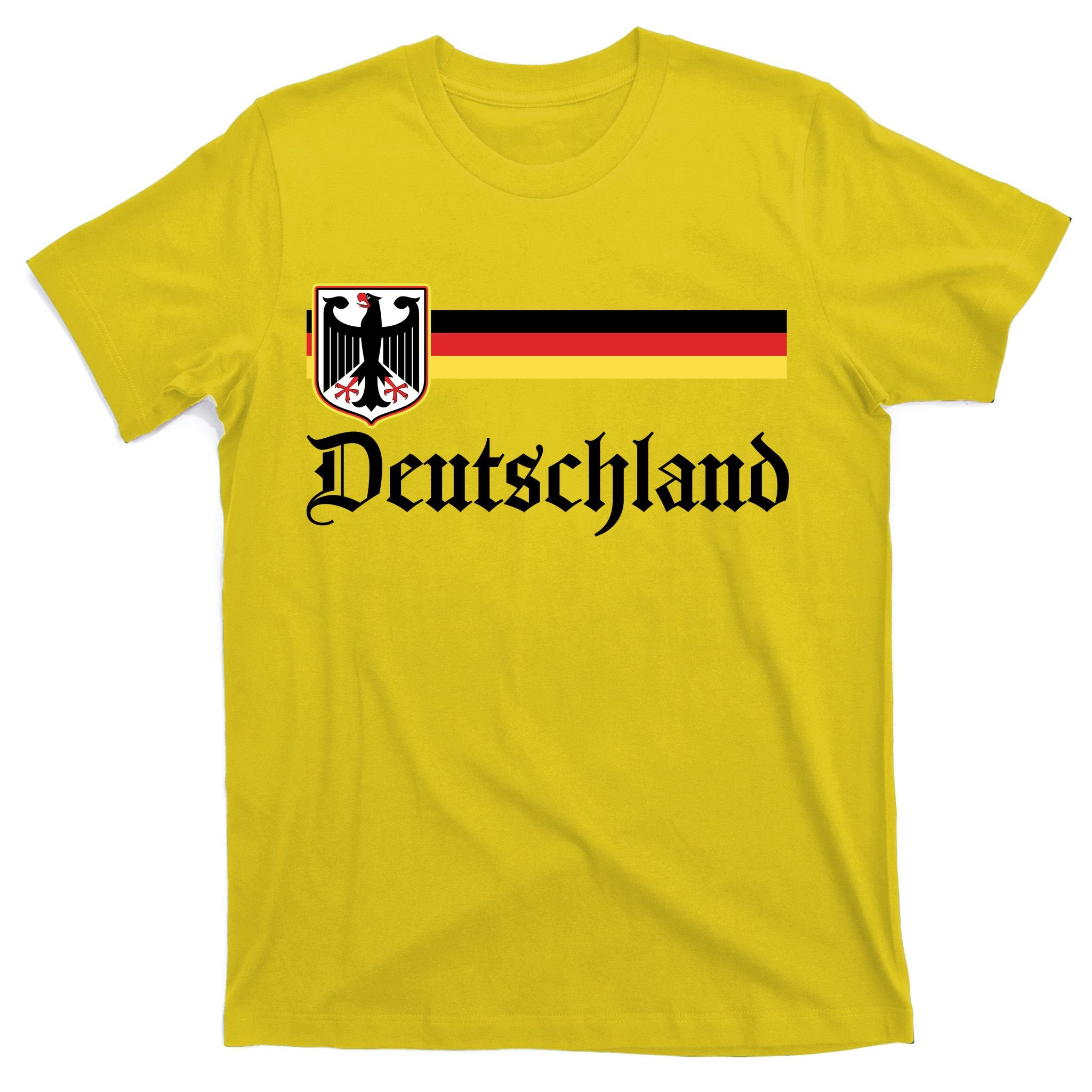 Germany Flag Stripe Logo T-Shirt