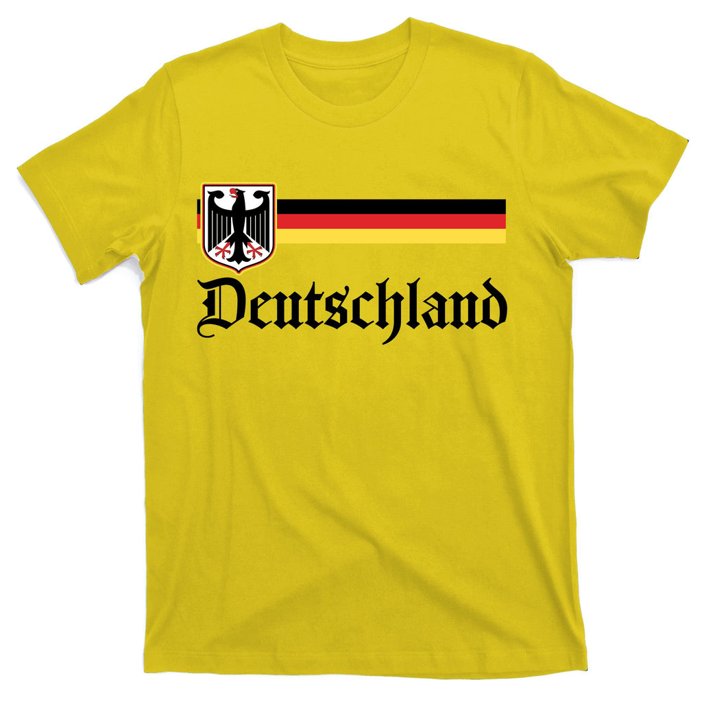 Germany Flag Stripe Logo T-Shirt