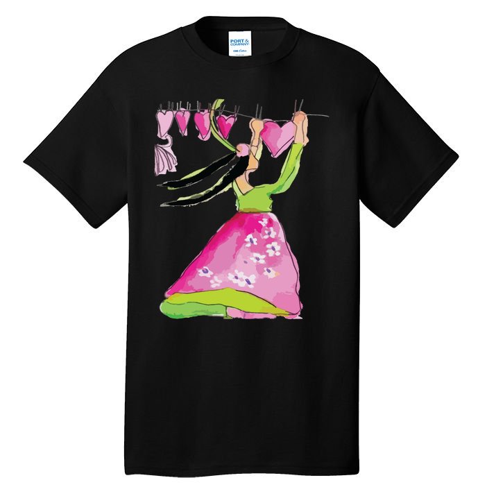 Gift For Her Valentines Day Tall T-Shirt