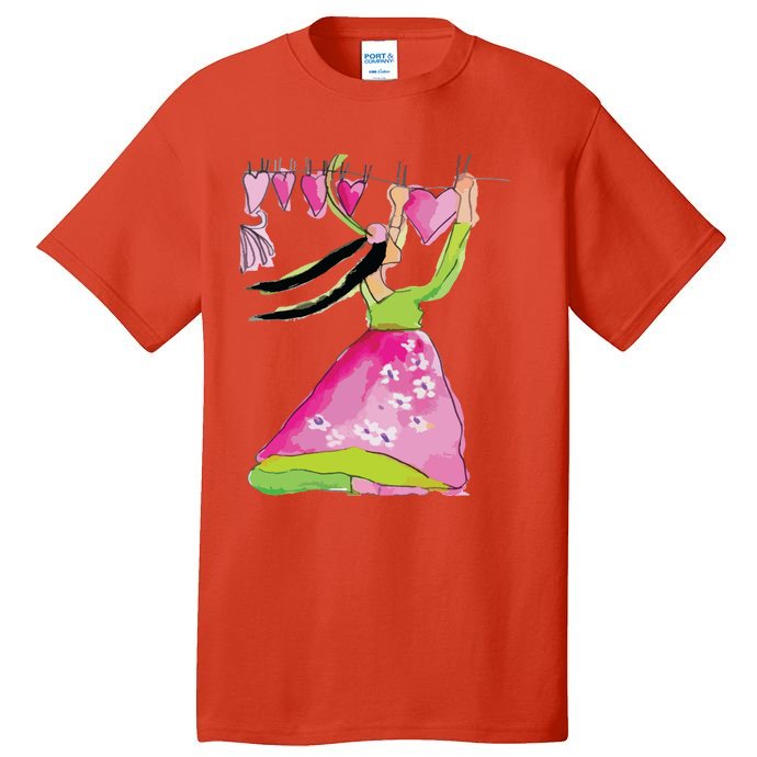 Gift For Her Valentines Day Tall T-Shirt