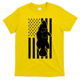 Grouper Fishing USA Flag T-Shirt