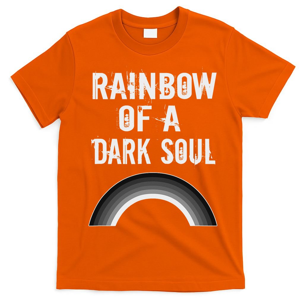 Gothic Grunge Rainbow Of A Dark Soul Goth Occult T-Shirt