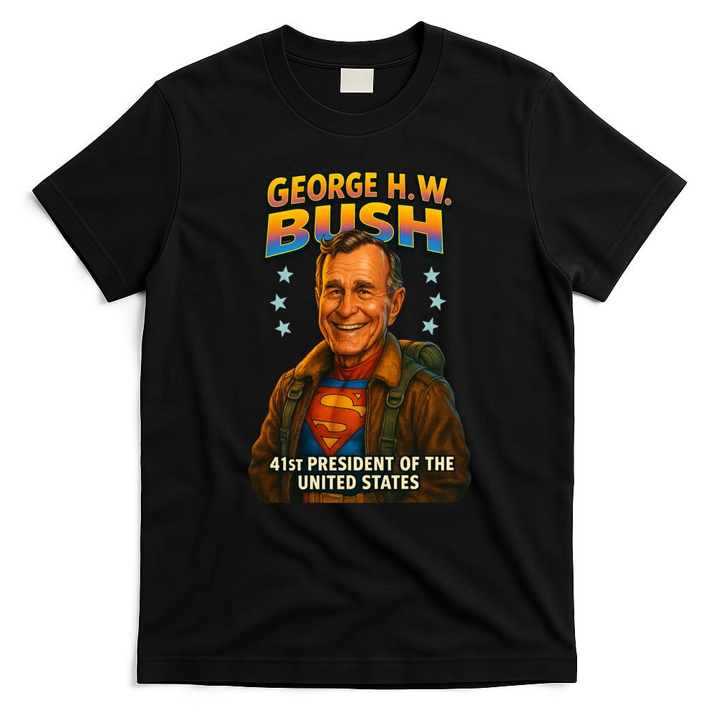 George H.W. Bush The Presidential Chronicles T-Shirt