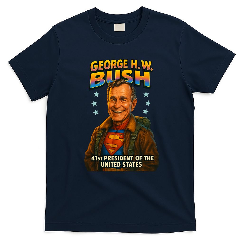George H.W. Bush The Presidential Chronicles T-Shirt