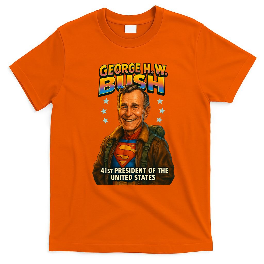 George H.W. Bush The Presidential Chronicles T-Shirt