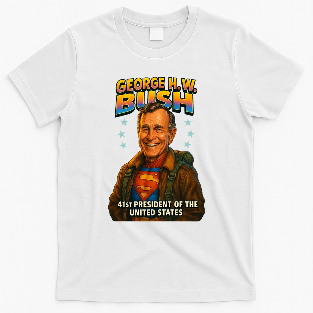 George H.W. Bush The Presidential Chronicles T-Shirt