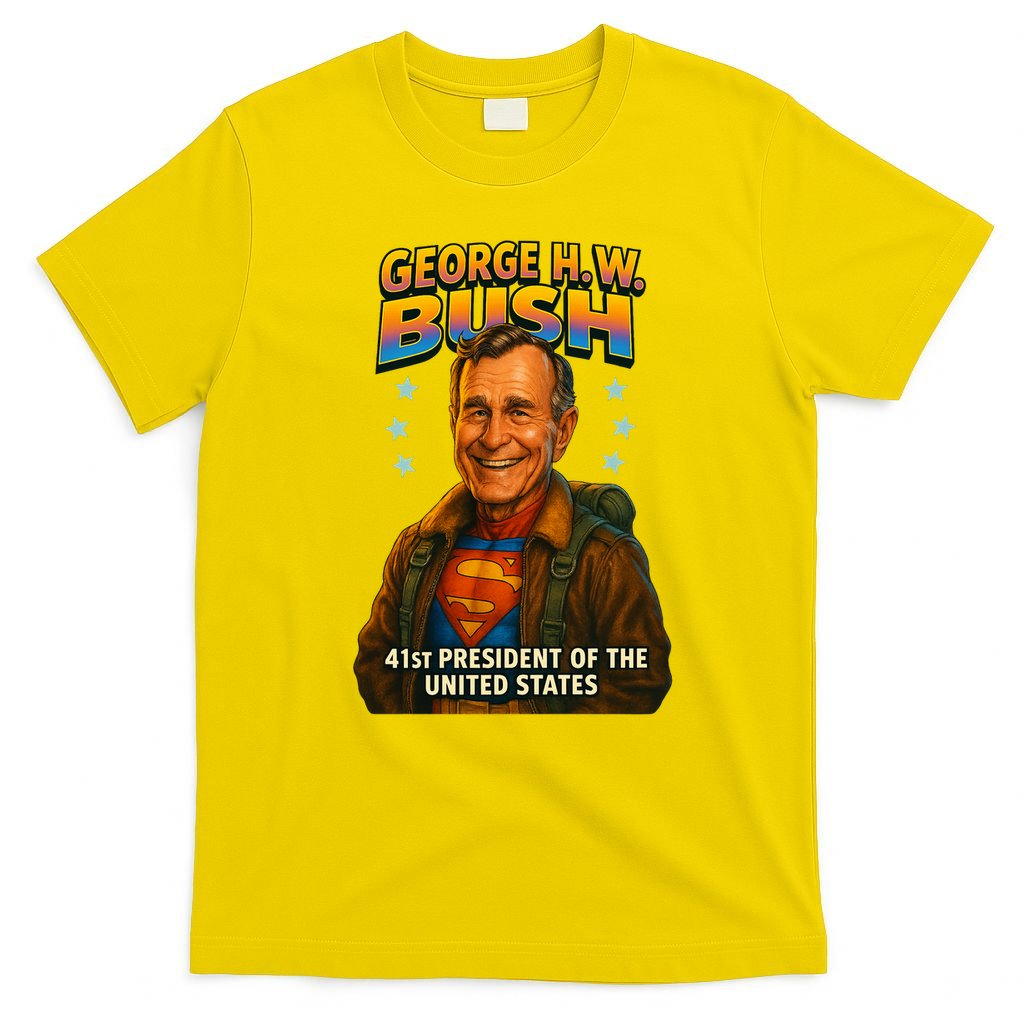 George H.W. Bush The Presidential Chronicles T-Shirt