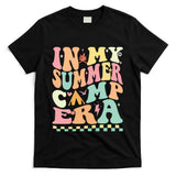 Groovy In My Summer Camp Era Retro Summer Camping Gift T-Shirt