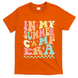 Groovy In My Summer Camp Era Retro Summer Camping Gift T-Shirt