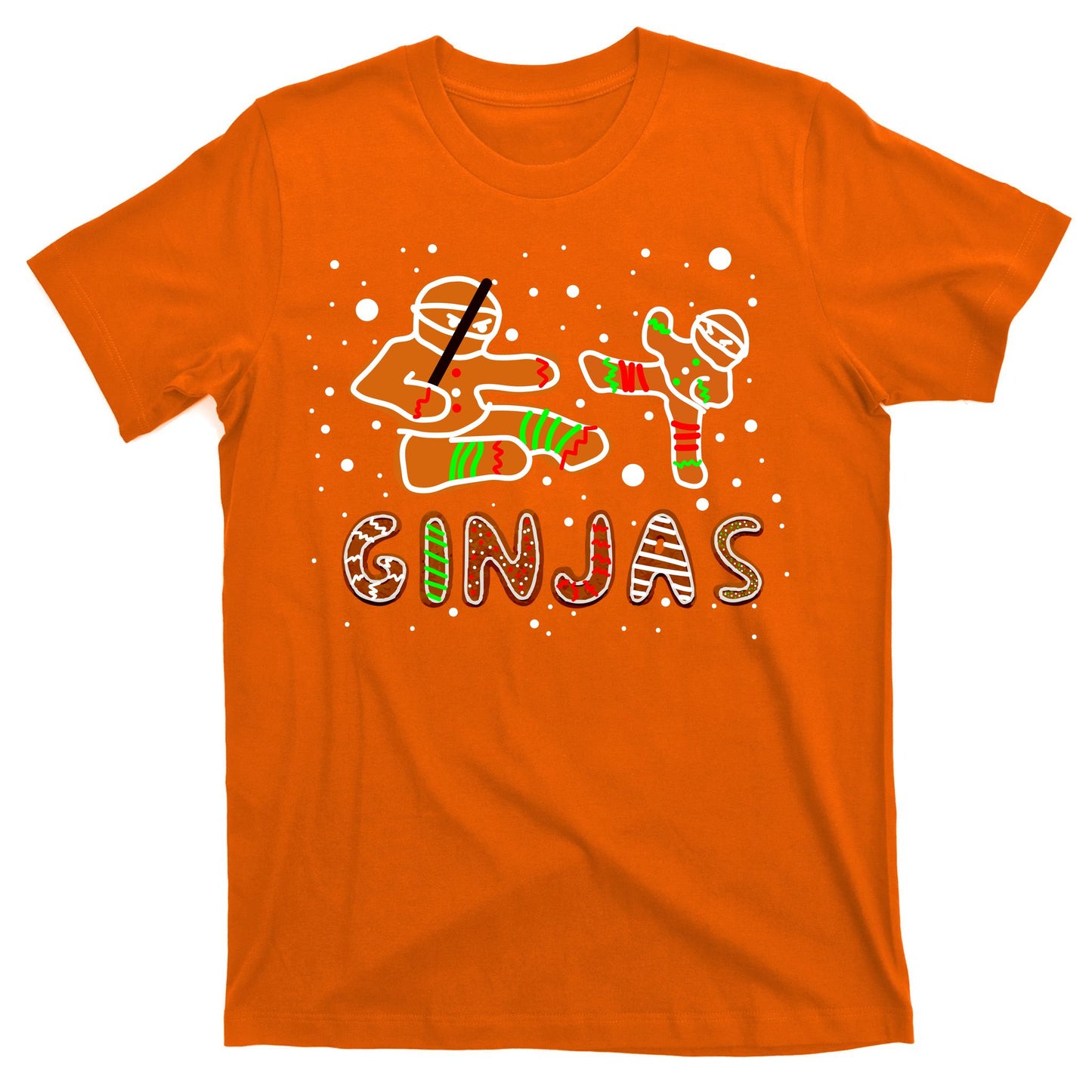 Ginjas Funny Gingerbread Christmas T-Shirt