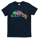 Galapagos Islands Summer Colorful Chameleon Exotic Animal T-Shirt