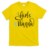 Girls Just Wanna Have Sun Summer Beach Life T-Shirt