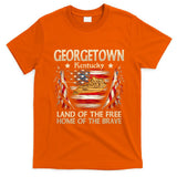 Georgetown Kentucky Usa Flag 4th Of July Cool Gift T-Shirt