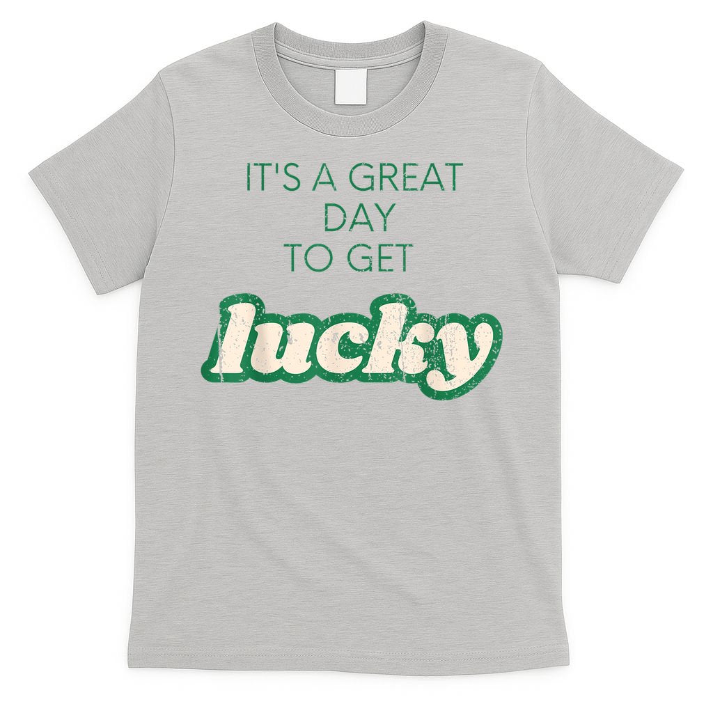 Get Lucky Design For Saint Patricks Day S S Girl T-Shirt