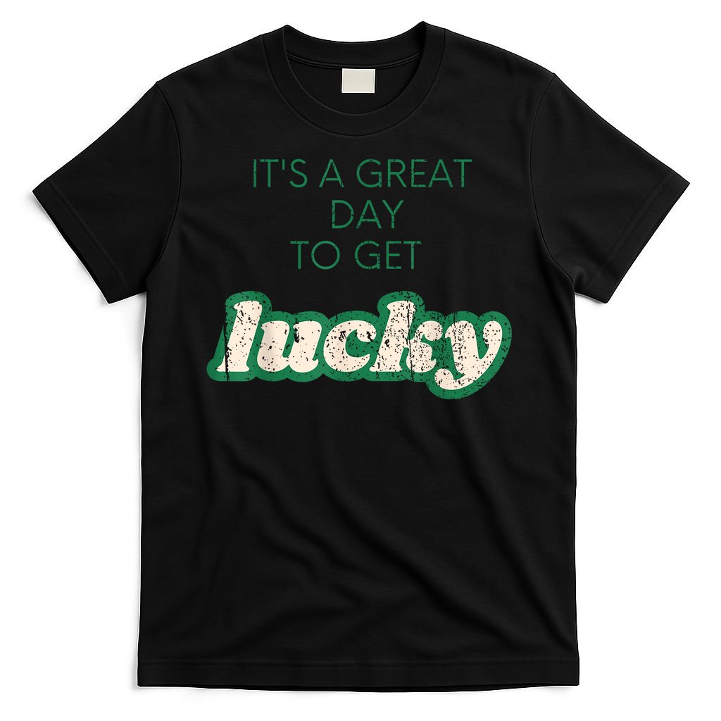 Get Lucky Design For Saint Patricks Day S S Girl T-Shirt