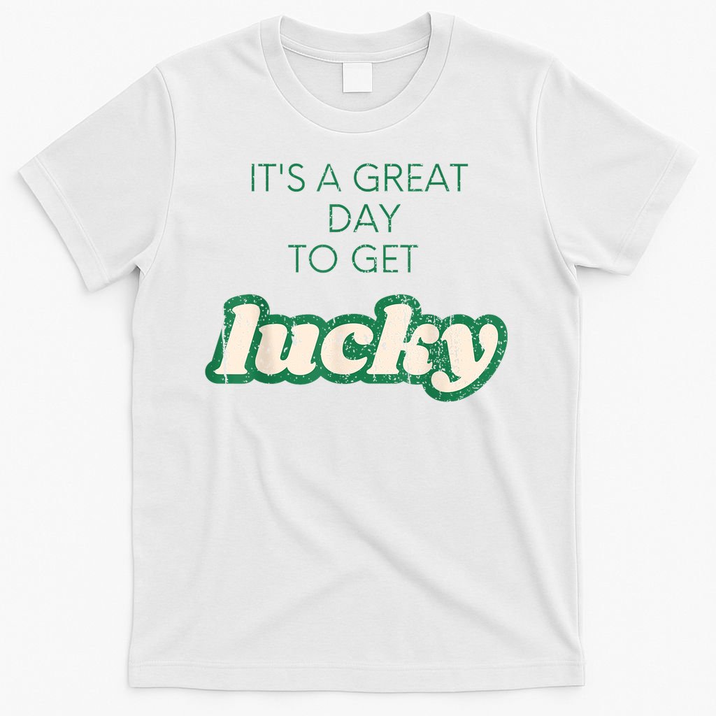 Get Lucky Design For Saint Patricks Day S S Girl T-Shirt