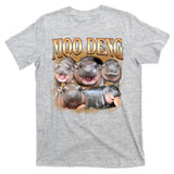 Gold Moo Deng Meme Hippo Funny T-Shirt