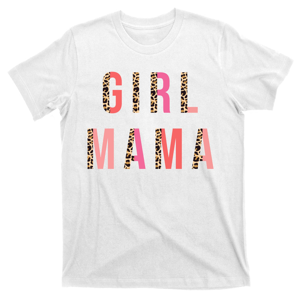 Girl Mama Leopard T-Shirt