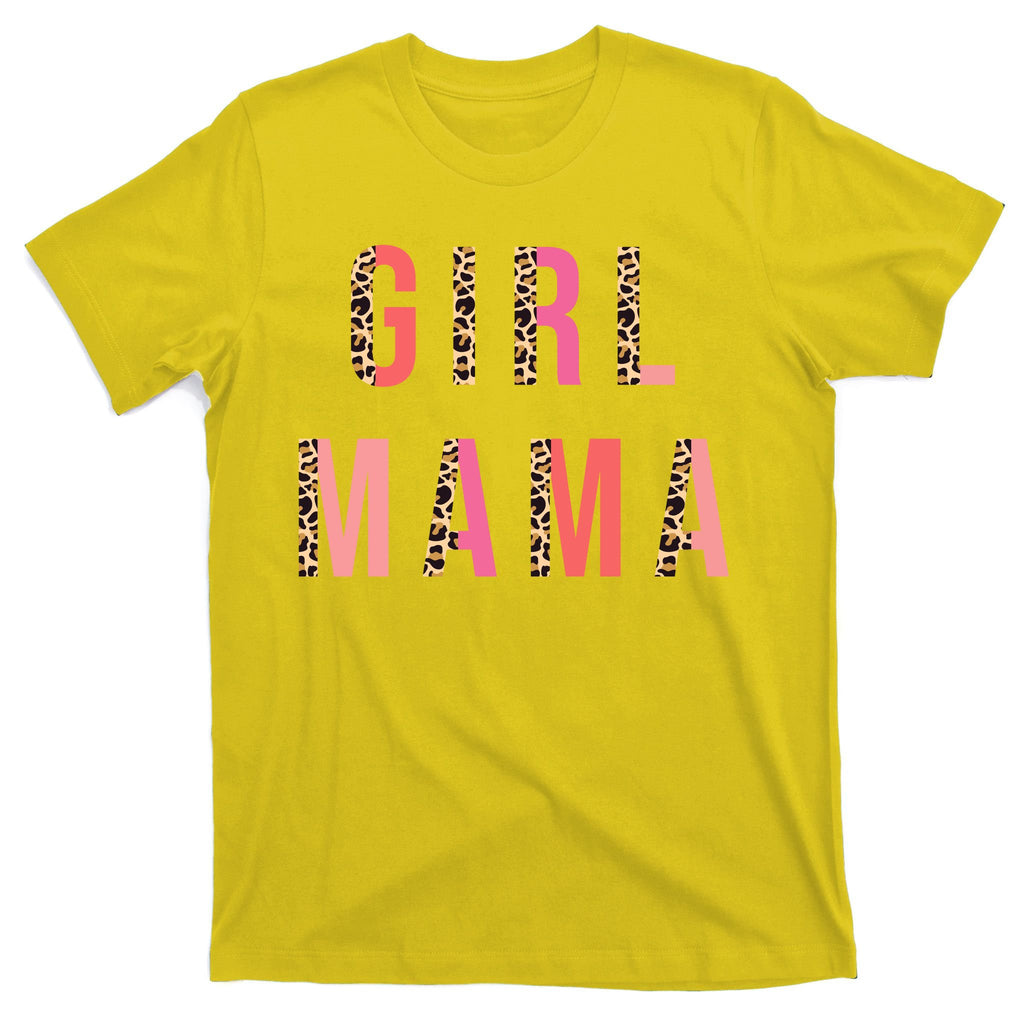 Girl Mama Leopard T-Shirt