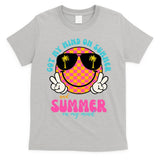 Got My Mind On Summer And Summer On My Mind Peace Smile T-Shirt