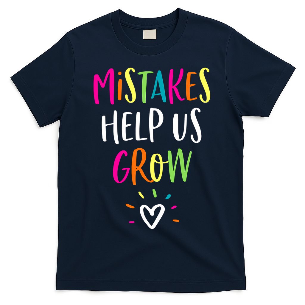 Growth Mindset Positive Back To School Teacher Student T-Shirt