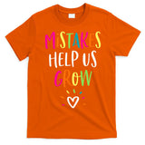 Growth Mindset Positive Back To School Teacher Student T-Shirt