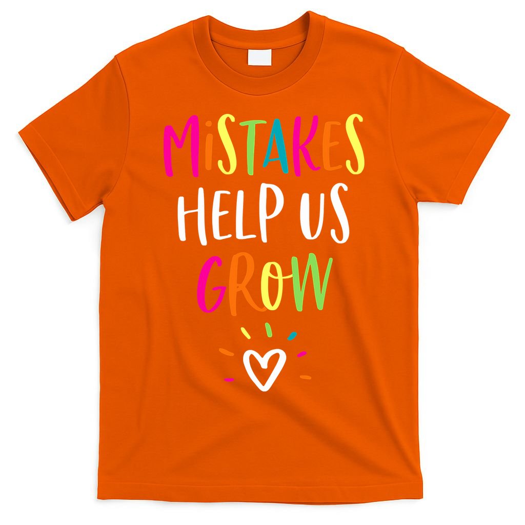 Growth Mindset Positive Back To School Teacher Student T-Shirt