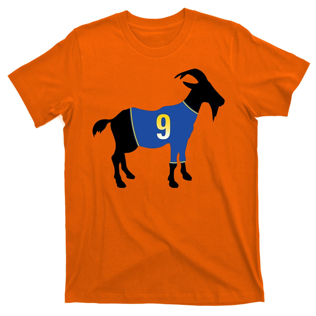 Goat Number 9 Football T-Shirt