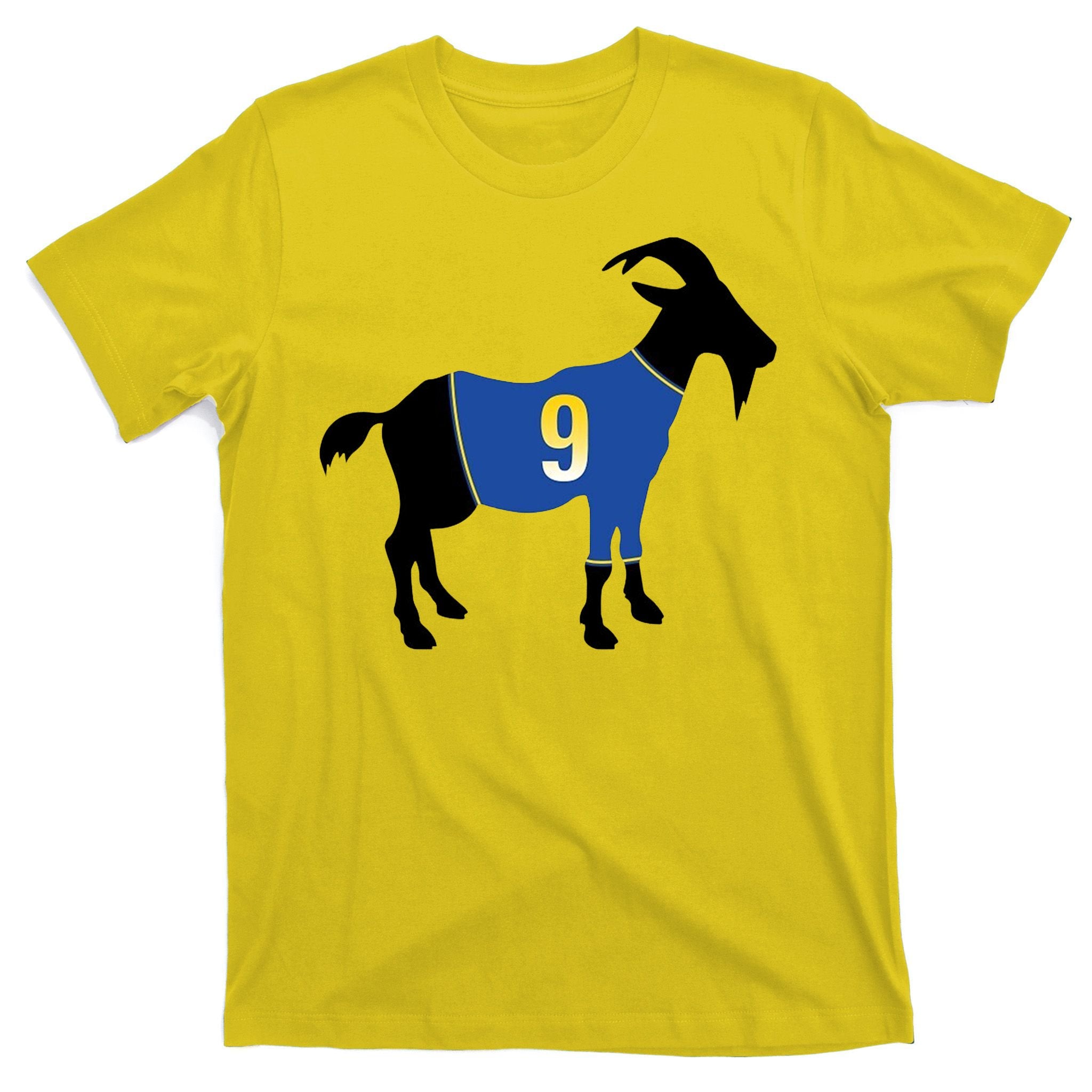 Goat Number 9 Football T-Shirt
