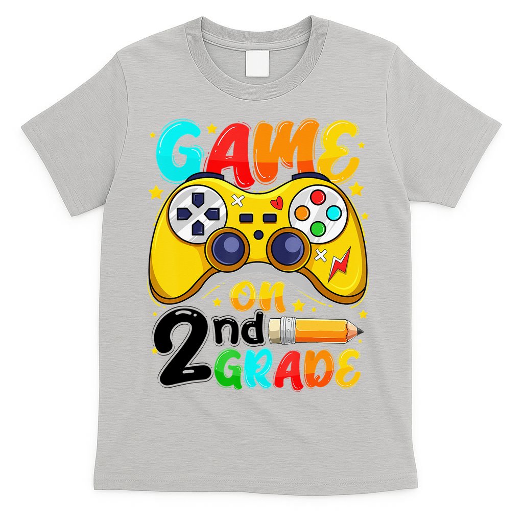Game On 2nd Grade Back To School Gamer T-Shirt