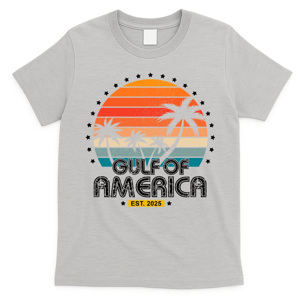 Gulf Of America President Trump Est 2025 T-Shirt