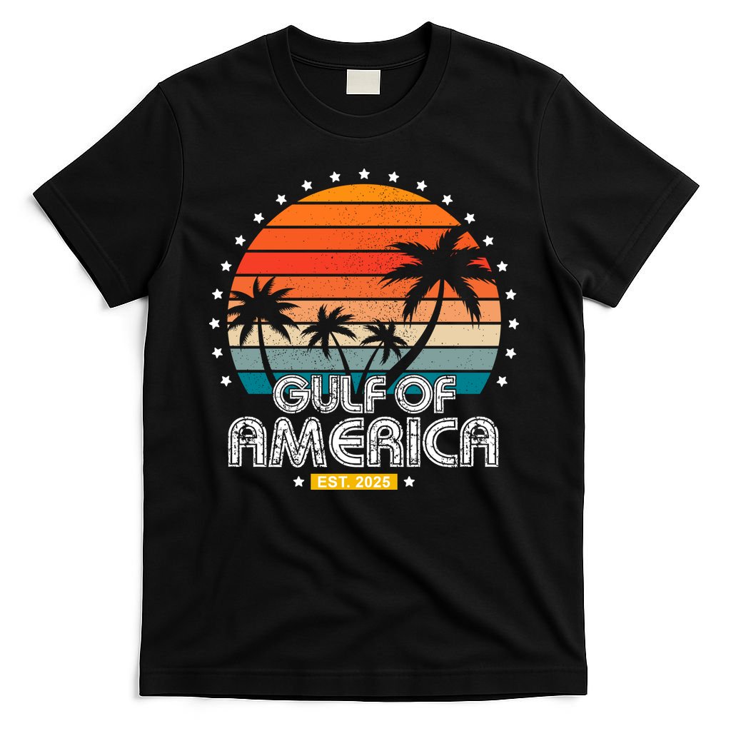 Gulf Of America President Trump Est 2025 T-Shirt