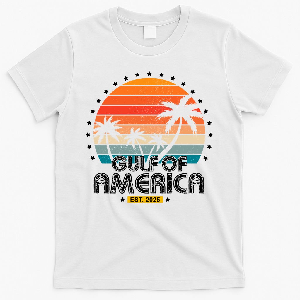 Gulf Of America President Trump Est 2025 T-Shirt