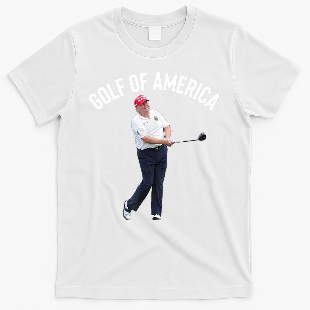 Golf Of America Donald Trump Pun T-Shirt