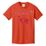 Goat 12 New England Football Fan Kids T-Shirt