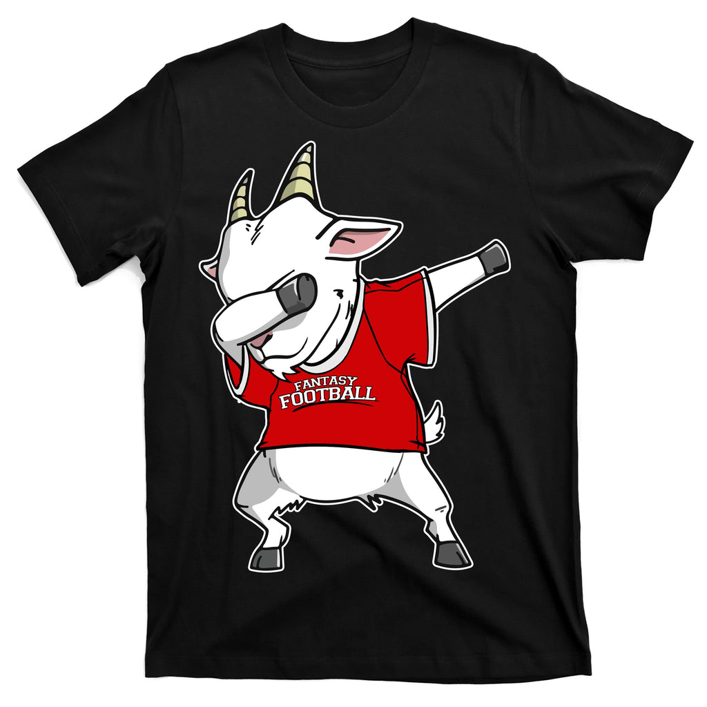 GOAT Dabbing Fantasy Football Champion T-Shirt