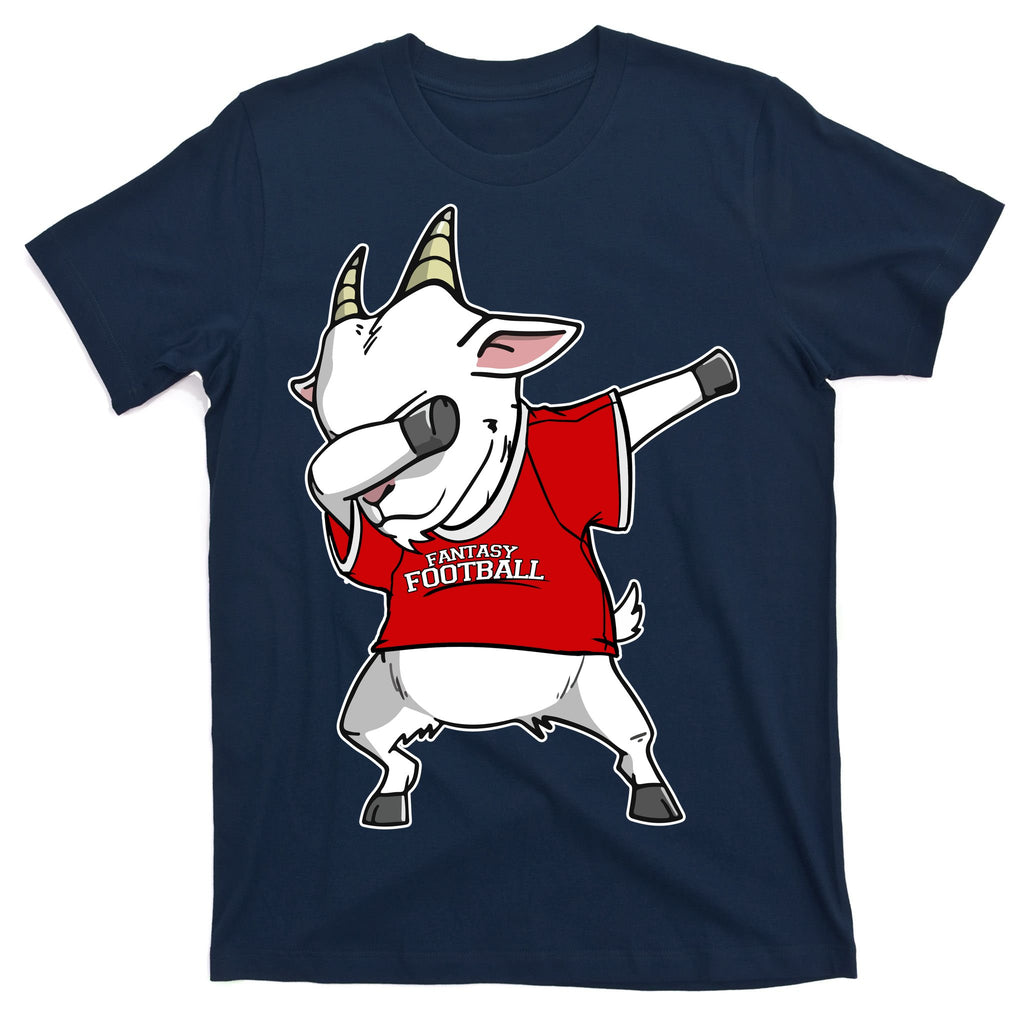 GOAT Dabbing Fantasy Football Champion T-Shirt
