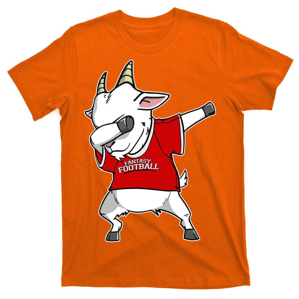GOAT Dabbing Fantasy Football Champion T-Shirt