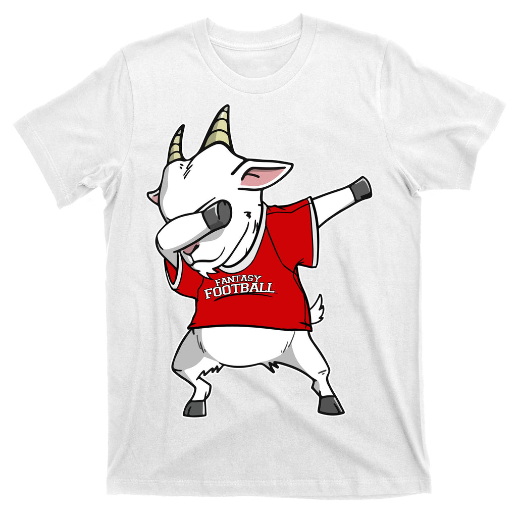 GOAT Dabbing Fantasy Football Champion T-Shirt