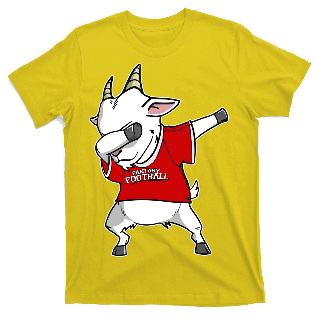 GOAT Dabbing Fantasy Football Champion T-Shirt