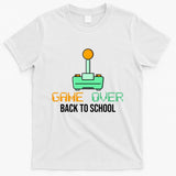 Game Over Back To School Gaming T-Shirt