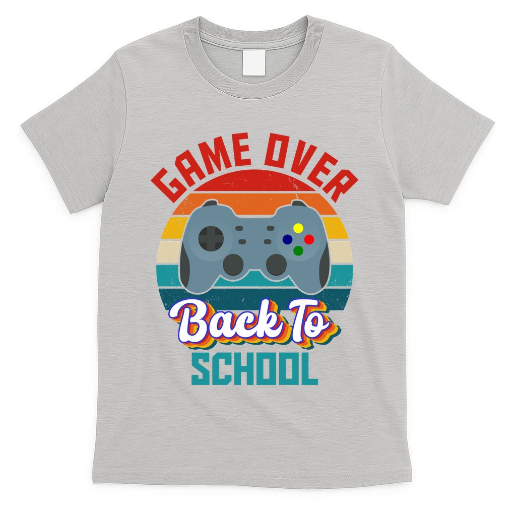 Game Over Back To School Funny Gamer T-Shirt