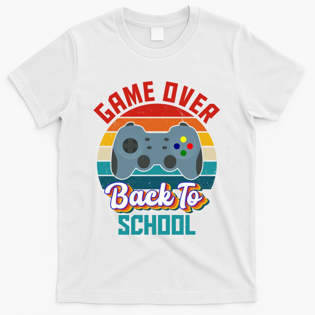 Game Over Back To School Funny Gamer T-Shirt