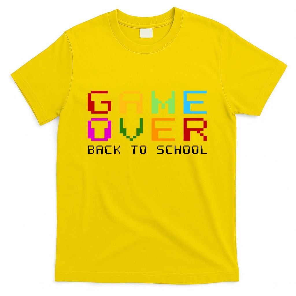 Game Over Back To School T-Shirt