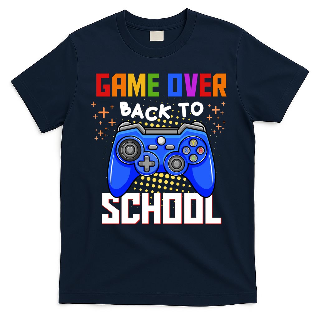 Game Over Back To School Funny T-Shirt